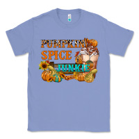 Colony Blue Pumpkin Spice Junkie Classic Tee - FaDigitalArtStudio