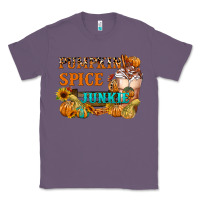 Lavender Pumpkin Spice Junkie Classic Tee - FaDigitalArtStudio