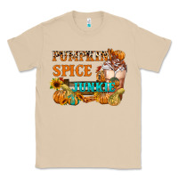 Mushroom Pumpkin Spice Junkie Classic Tee - FaDigitalArtStudio
