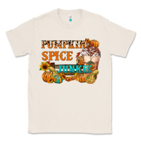 Natural Pumpkin Spice Junkie Classic Tee - FaDigitalArtStudio