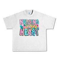 Lunar Rock Nursing is a work of heart Urban Heavy Tee - CowhideDigitalArt