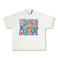 Pistachio Nursing is a work of heart Urban Heavy Tee - CowhideDigitalArt