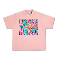 Salmon Nursing is a work of heart Urban Heavy Tee - CowhideDigitalArt