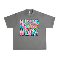 Tornado Nursing is a work of heart Urban Heavy Tee - CowhideDigitalArt