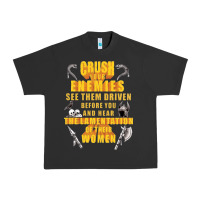 Pigment Black crushs your enemies merch Urban Heavy Tee - baoMotion