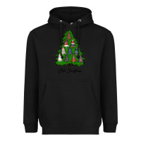 Black ohh Christmas trees Heavyweight Hoodie - RanaPortraitStore