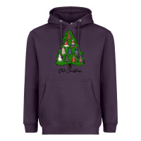 Plum ohh Christmas trees Heavyweight Hoodie - RanaPortraitStore