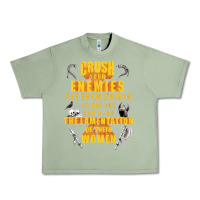 Oil Green crushs your enemies merch Urban Heavy Tee - baoMotion