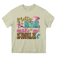 Mossy pretty nail make me smile bbs Heavy Core Tee - BundleAndBundleShop