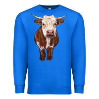 True Royal hereford cow Premium Sweatshirt - RanaPortraitStore