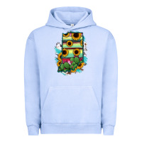 Pigment Grape Ice Indiana Map Sunflower Cactus Serape Urban Hoodie - RanaPortraitStore