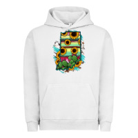 Pigment Lunar Rock Indiana Map Sunflower Cactus Serape Urban Hoodie - RanaPortraitStore