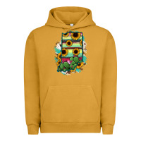 Pigment Peanut Butter Indiana Map Sunflower Cactus Serape Urban Hoodie - RanaPortraitStore