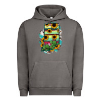 Pigment Tornado Indiana Map Sunflower Cactus Serape Urban Hoodie - RanaPortraitStore