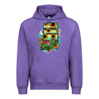 Tulip Indiana Map Sunflower Cactus Serape Urban Hoodie - RanaPortraitStore