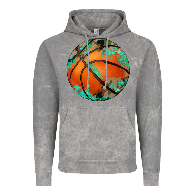 Western Basketball Camouflage Glitter Pattern Vintage Hoodie by Artiststas | Teevron