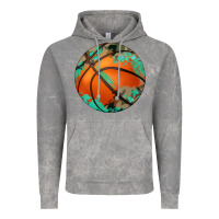 Cloud Rock western basketball camouflage glitter pattern Vintage Hoodie - Artiststas