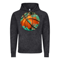 Vintage Black western basketball camouflage glitter pattern Vintage Hoodie - Artiststas