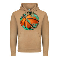 Vintage Camel western basketball camouflage glitter pattern Vintage Hoodie - Artiststas