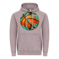 Vintage Zinc western basketball camouflage glitter pattern Vintage Hoodie - Artiststas