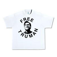 White free truman Urban Heavy Tee - baoMotion