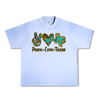 Grape Ice Peace Love Texas Urban Heavy Tee - Jasminsmagicworld