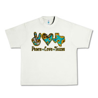 Pistachio Peace Love Texas Urban Heavy Tee - Jasminsmagicworld