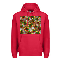 Cardinal juneteenth sunflowers Premium Hoodie - BarkalooDesign
