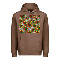 Chestnut juneteenth sunflowers Premium Hoodie - BarkalooDesign