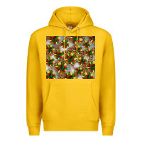 Lemon juneteenth sunflowers Premium Hoodie - BarkalooDesign