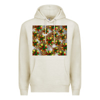 Oatmeal Heather juneteenth sunflowers Premium Hoodie - BarkalooDesign