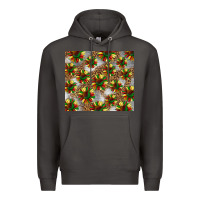 Smoke juneteenth sunflowers Premium Hoodie - BarkalooDesign