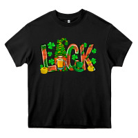 Black luck with gnome and beer bbs Heavy Core Tee - BundleAndBundleShop