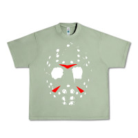 Oil Green mask halloween Urban Heavy Tee - baoMotion