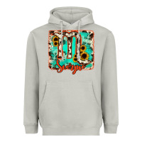 Moon Dust Scorpio turquoise cowhide Heavyweight Hoodie - RanaPortraitStore