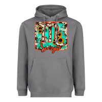 Storm Scorpio turquoise cowhide Heavyweight Hoodie - RanaPortraitStore
