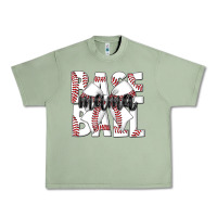 Oil Green baseball mama Urban Heavy Tee - CowhideDigitalArt