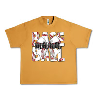 Peanut Butter baseball mama Urban Heavy Tee - CowhideDigitalArt