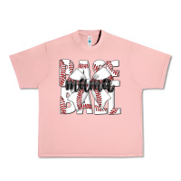 Salmon baseball mama Urban Heavy Tee - CowhideDigitalArt