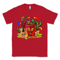 Red Mexico Coffee Mug Classic Tee - FaDigitalArtStudio