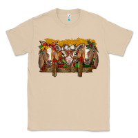 Mushroom Christmas goats Classic Tee - BarkalooDesign