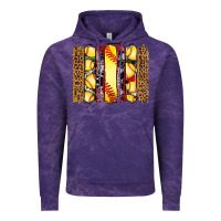Cloud Purple softball serape leopard cowhide glitter brushstrokes Vintage Hoodie - Artiststas