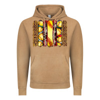 Vintage Camel softball serape leopard cowhide glitter brushstrokes Vintage Hoodie - Artiststas