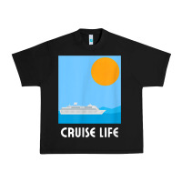 Black cruise life design travel & cruise wear t shirt Urban Heavy Tee - baoMotion