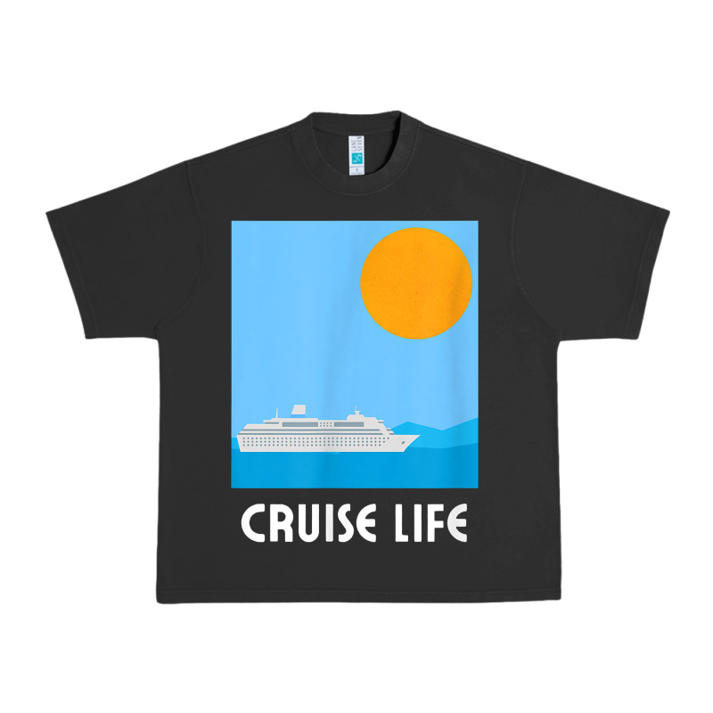 Cruise Life Design Travel & Cruise Wear T Shirt Urban Heavy Tee by baoMotion | Teevron