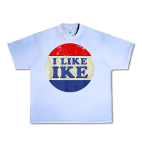 Grape Ice i like ike political button vintage distressed Urban Heavy Tee - baoMotion