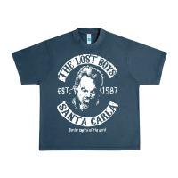 Midnight Navy santa carla est 1987 Urban Heavy Tee - baoMotion
