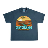 Midnight Navy Canyonlands Moab Utah National Park Nature Outdoor Lovers Urban Heavy Tee - baoMotion