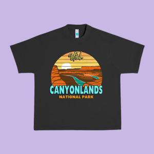 Canyonlands Moab Utah National Park Nature Outdoor Lovers Urban Heavy Tee Designed By Baomotion