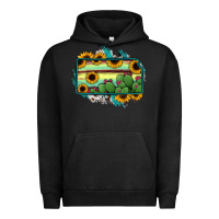 Pigment Black Kansas map sunflower catus serape Urban Hoodie - RanaPortraitStore